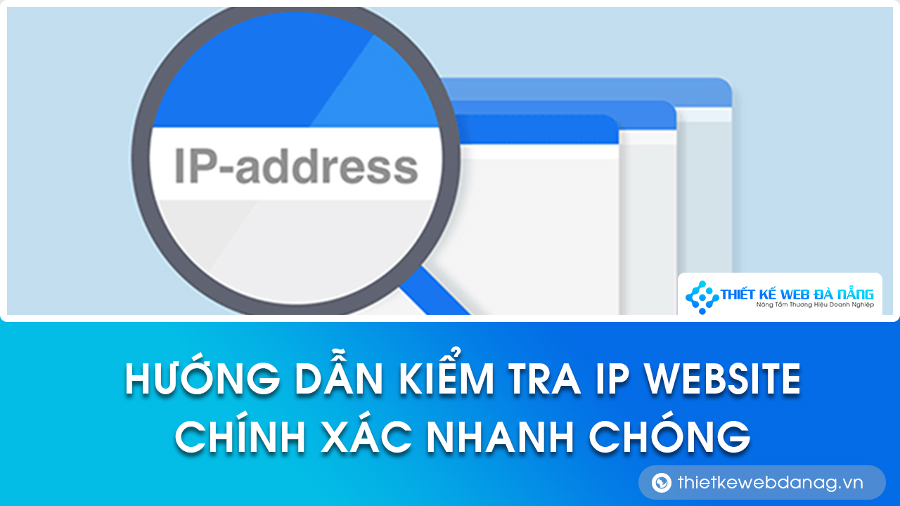 cách kiểm tra IP website