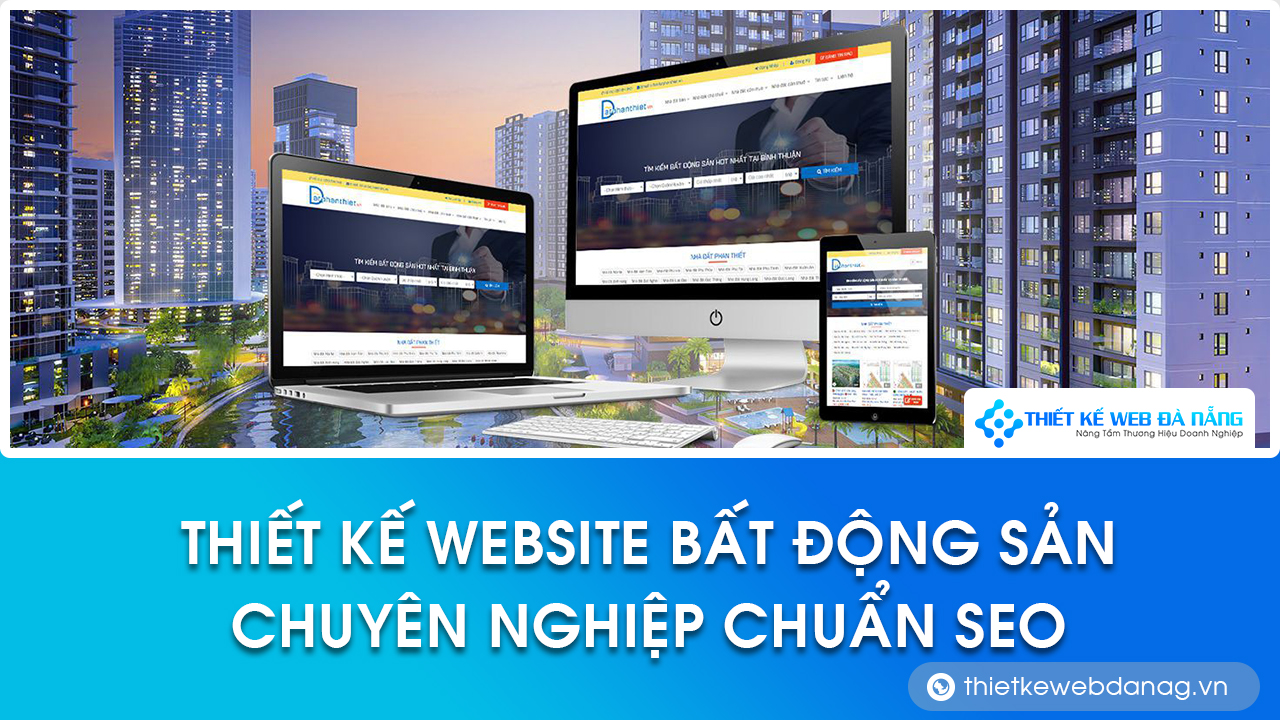 thiết kế website bất động sản