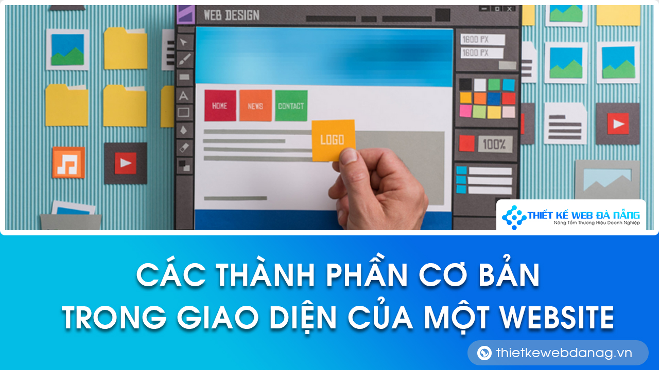 thành phần cơ bản của giao diện website