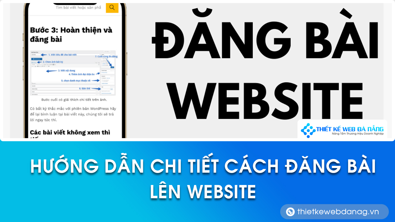 cách đăng bài lên website