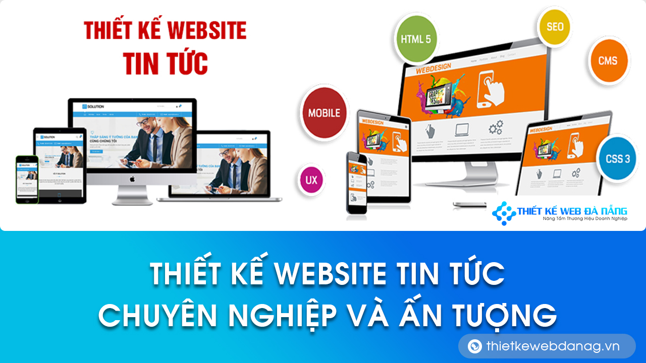 thiết kế website tin tức