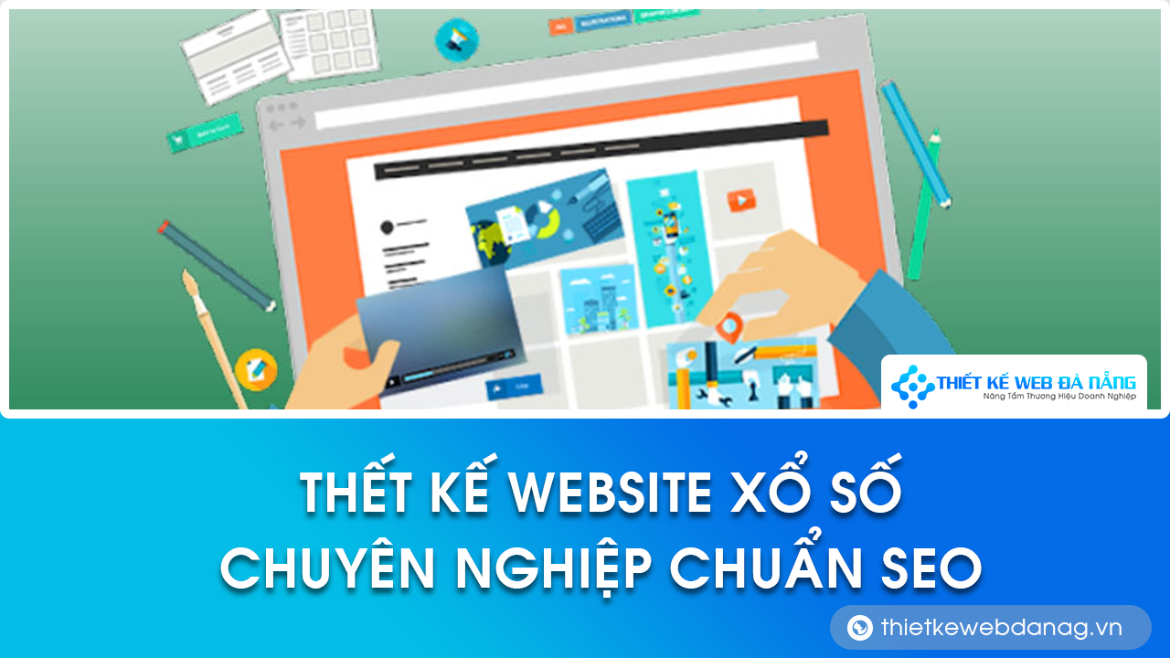 thiết kế website xổ số